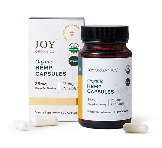 Organic 25mg Hemp Capsules