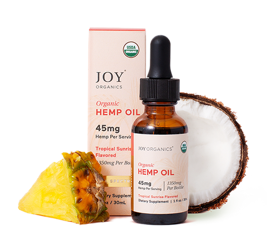 Organic Full Spectrum Hemp Tincture (Tropical)