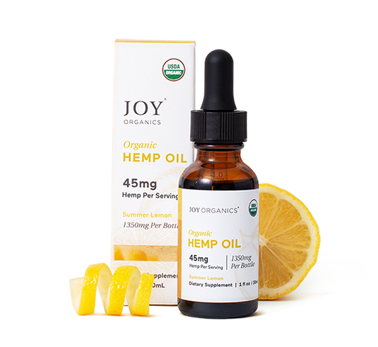 Organic Hemp Tincture (Summer Lemon)